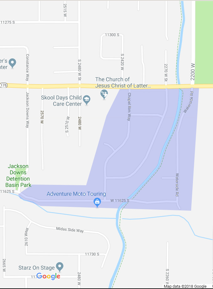 Charter Pointe Map South Jordan